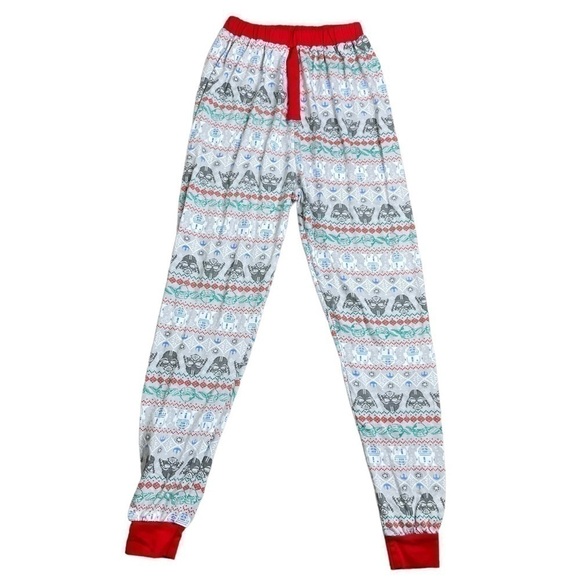 Star Wars Women’s Large Christmas Family Pajamas Set Sleepwear Nightwear - Picture 11 of 12